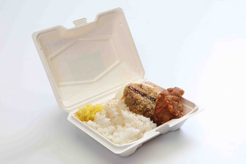 唐揚げメンチ弁当